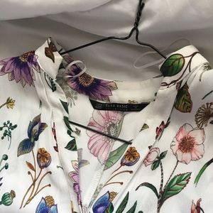 Zara wild flower dress